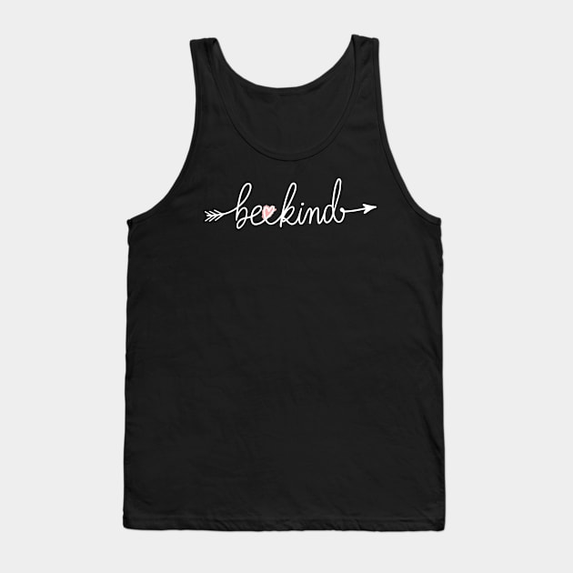 Be Kind Heart Tank Top by The Wondermoon